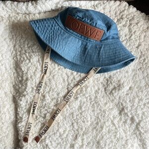 🎍Loewe Blue Denim Bucket Hat